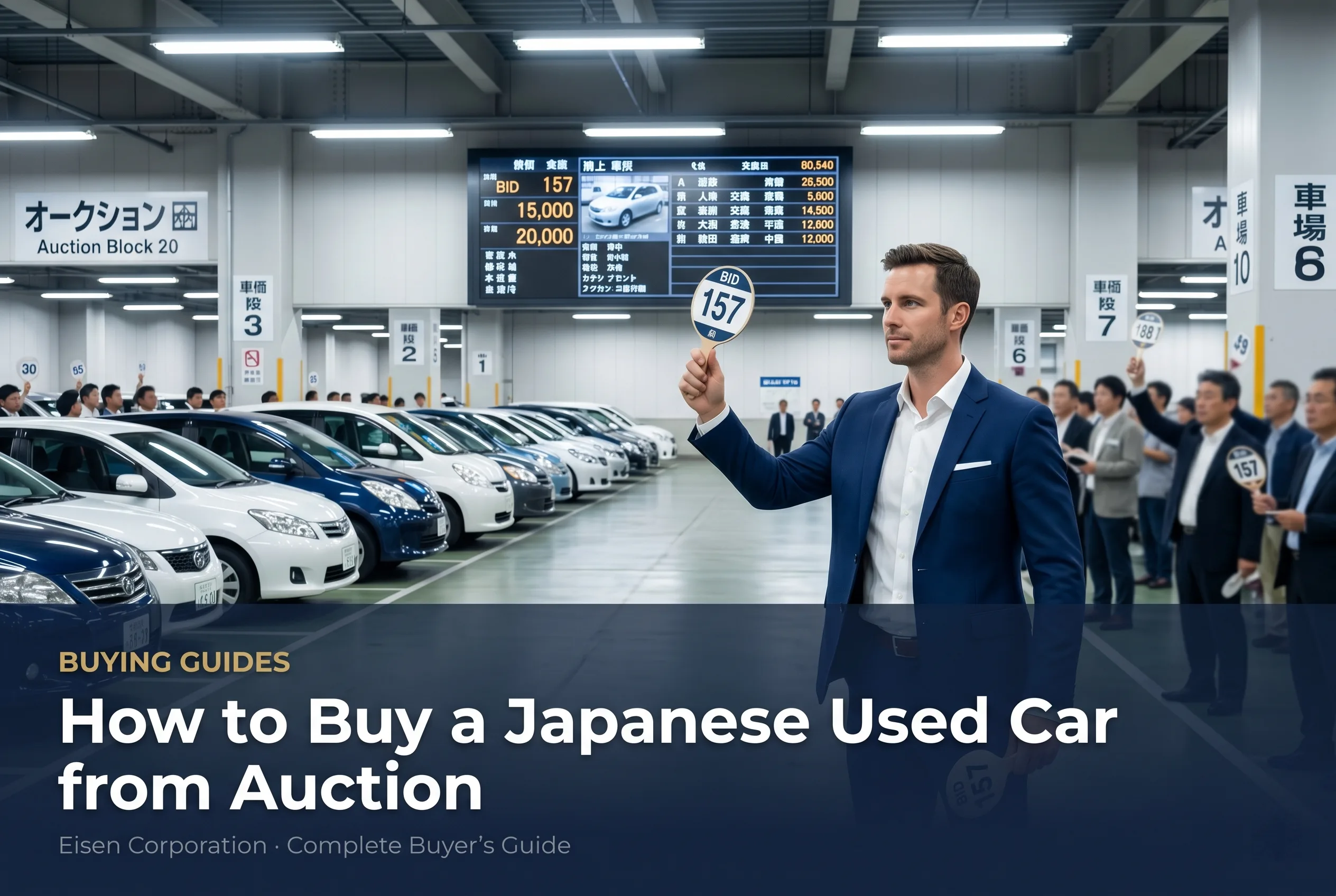 How to Buy a Japanese Used Car from Auction: Complete Buyer's Guide