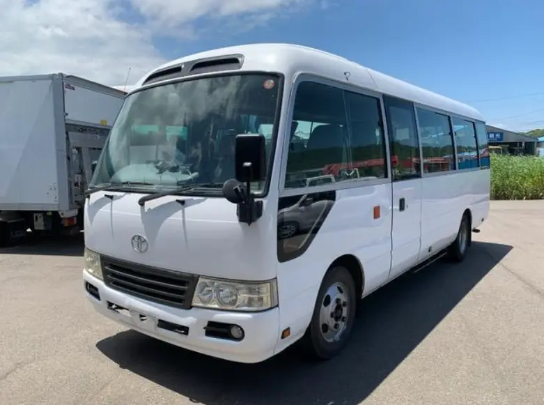 2012 Toyota Coaster — Front exterior